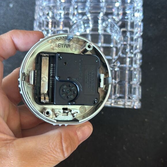 Waterford Crystal Large Offset Square Clock - Picture 4 of 9